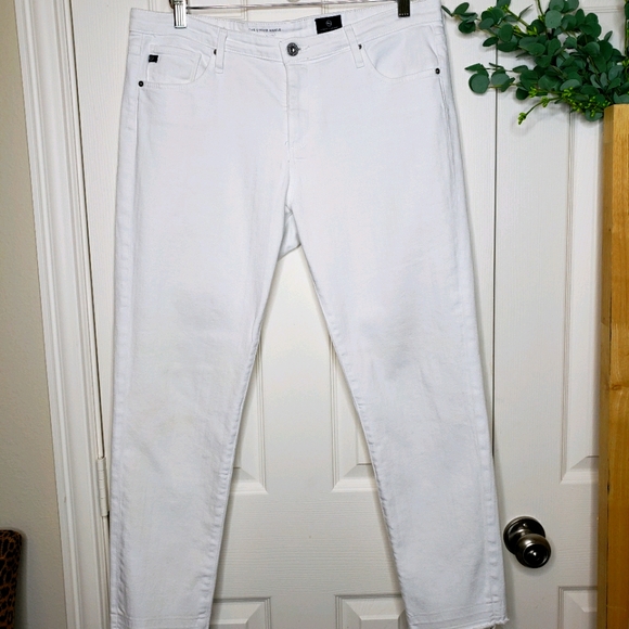 Ag the Stevie ankle white jean - Picture 5 of 10
